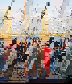 HMS Belfast On The Thames