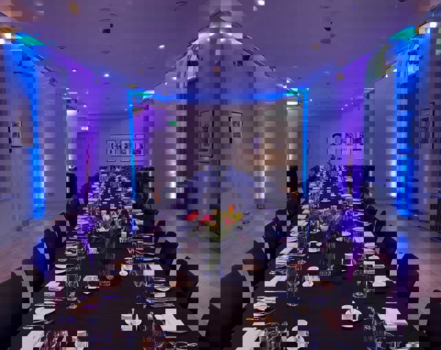 Park View Room Dinner Long Table